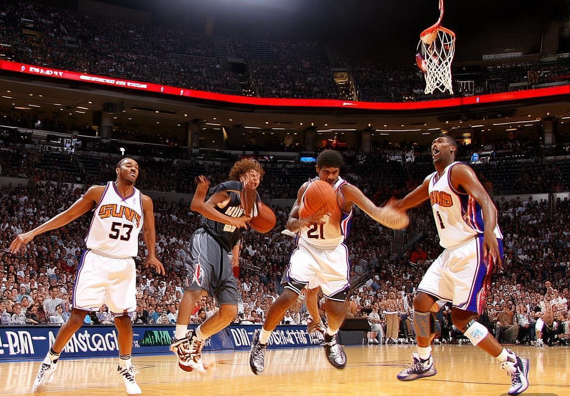 2006年NBA太阳VS篮网经典对决回顾：速度激情火花四溅